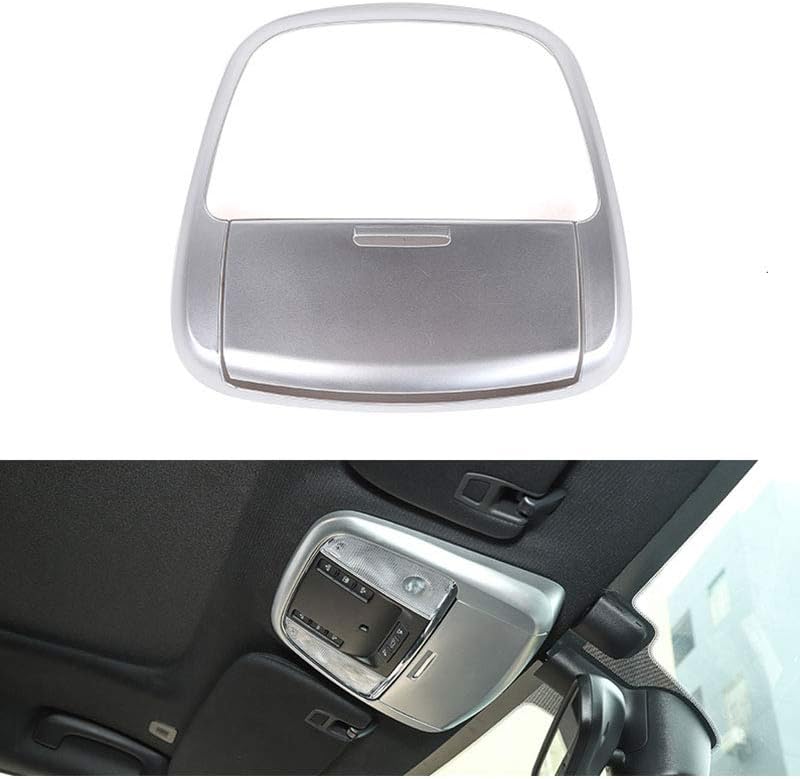 Compatible Jeep Grand Cherokee 2011+ ABS Car Front Reading Light Lamp Decoration Cover Accessories With Jeep Grand Cherokee 2011+