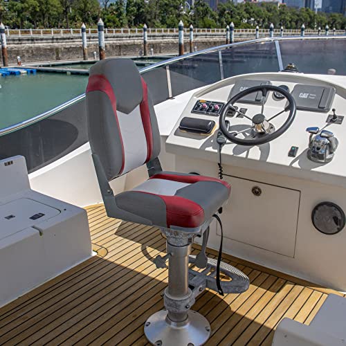 Leader Accessories A Pair of New Low Back Folding Boat Seat(2 Seats) (B-Cam Casting Seat Leader Accessories A Pair Of Elite Low⁄High Back