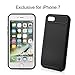 iPhone 7 Case Anti-slip Scratch Resistant Protective Shell iPhone Bumper Cover,4.7inch,Black
