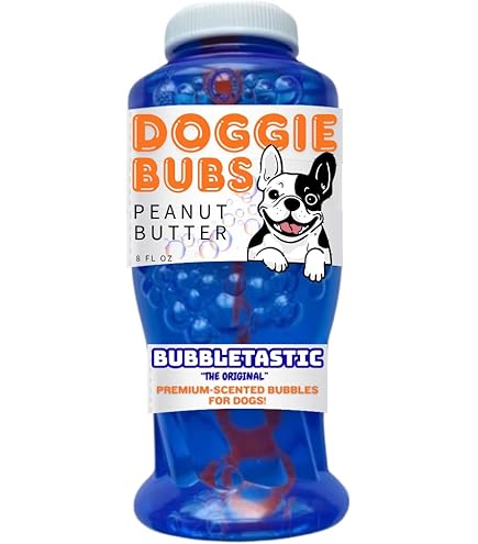 Amazon.com: Bubbletastic Dog Bubbles, 8 oz Total, Bacon and Peanut