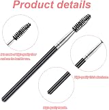 Lmyzcbzl Eyelash Brush 3 Pcs Eyebrow Brush Eyelash Comb Portable Reusable view 3
