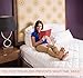 Quilted Stretch-to-Fit Mattress Pad by Hanna Kay, Clyne Collection (Queen)