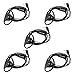 Retevis 2 Way Radio Headset 2 Pin D Shape Walkie Talkies Earpiece with Mic PTT for Baofeng 888S UV-5R Retevis RT21 RT22 H-777S Two-Way Radio(5 Pack) primary