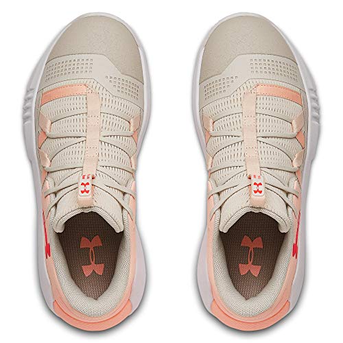 Under Armour Women's Block City 2.0 Volleyball Shoe, Summit White (102)/Peach Frost, 9 Pricepulse