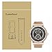 Lamshaw Quick Release Smartwatch Band for Michael Kors Access Sofie, Milanese Metal Stainless Steel Mesh Replacement Strap for MK Access Smartwatch Sofie Gen 2 (Rose Gold)