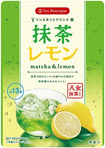 Amazon ティーブティック インスタント 抹茶レモン 104g Tea Boutique ティー ブティック 抹茶 通販