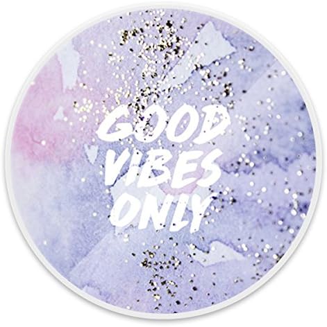 Pop Phone Socket and Stand ,Pop Grip Socket for Iphone, Smartphone and Tablet-Good vibes only