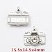 20pcs Mixed Vintage Antique Silver Plated Camera Charm Pendants Charms for Bracelet Necklace Jewelry Making Findings (20pcs-camera)