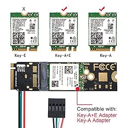 NFHK NGFF A/E-Key Card to M.2 NGFF Key-M NVME SSD