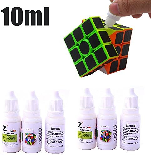 Weiyun Cube Oil Magic Accessories - Lubricating Speed Cube Oil Rubiks for Match Game Smoothly - Silicone Oil - 1PCS - 10ml