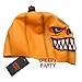 CreepyParty Deluxe Novelty Halloween Costume Party Props Latex Pumpkin Head Mask (Pumpkin new)
