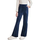 blibean Girls 2025 Uniform Pants Teen School Velvet Flare Leggings Size 6-15 Years