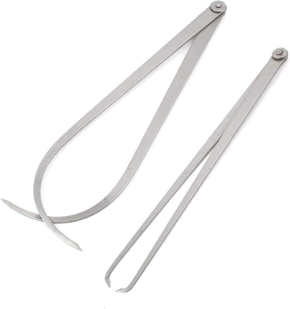Cyful 350MM Long Firm Joint Metal Measurement Inside Outside Caliper 2 Pcs