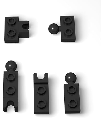 Amazon.com: Gobricks Building Bricks Parts - 2x2 Modified Brick