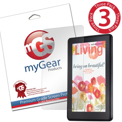 myGear Products ANTI-GLARE SunBlock Screen Protectors for Amazon Kindle Fire LIFETIME WARRANTY 3 Pack