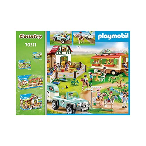 Playmobil Car with Pony Trailer Pricepulse