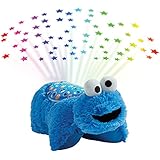 Pillow Pets Cookie Monster Sleeptime Lite - Sesame Street Plush