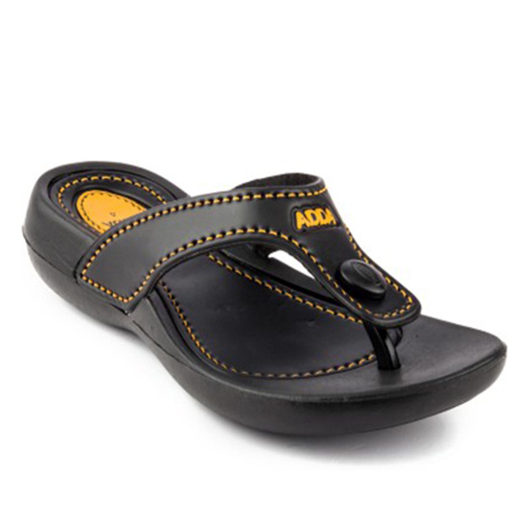 adda women's navy synthetic house slippers