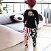 PanDaDa Baby Boys Harem Pants Stars Striped Fashion Flags Trousers Bottoms