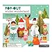 Petit Collage Pop-Out and Build, Winter Wonderland Playset