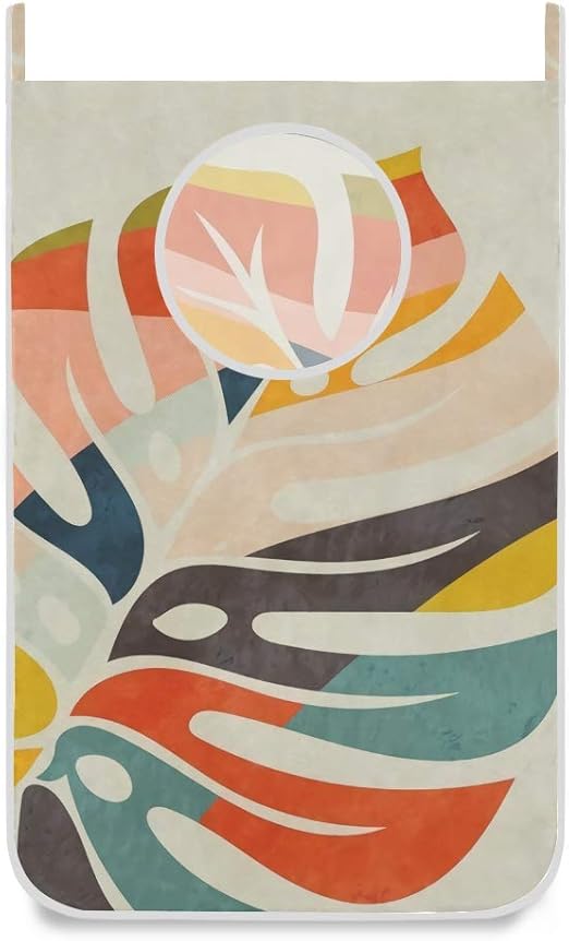 Cesta colgante para colgar ropa con forma de dejar moderna mediados de