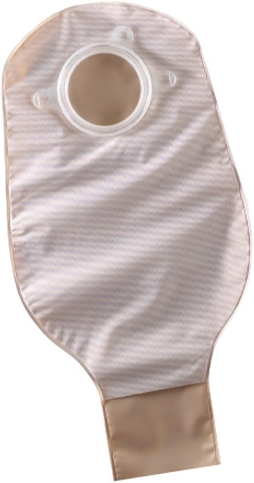 Convatec 2 Piece Sur-Fit Natura Opaque Drain Ostomy Pouch 1/2" Flange - Box of 10 - Model 401506: Health & Personal Care