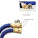 Expanding Water Hose,Urgod Heavy Duty 25FT Expandable Garden Hose Double Latex Core Fabric Hose with Solid Brass Connector ,8-Pattern Spray Nozzle