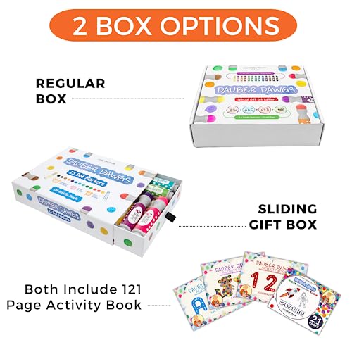 Washable Dot Markers 13 Pack With 121 Activity Sheets For Kids