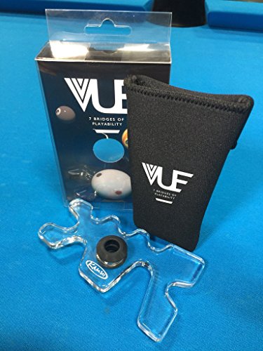 KAMUIVUE Clear Pool Cue Bridge Head