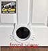 The Cat Cave Interior cat Door (White)