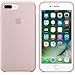 Apple Silicone Case for iPhone 7 Plus - Pink Sand