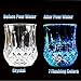 Bar Glasses Funny,DiDaDi [3 PCS] Water Activated Colorful Flashing LED Light Up Shot Glasses Blinking Beer Wine Whisky Vodka Martini Drinkware Glow Glasses Mugs for Bar Club Christmas Party Supplies