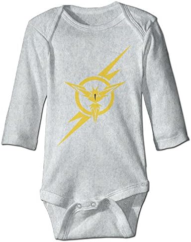 The Yellow Flashtinct Long-sleeve Infant Jumpsuit Ash