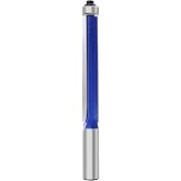 TOOLDO 3" inch Bearing Flush Trim Bit，C3 Carbide Flush Trim Router Bit, 1/2 inch Shank for Wood Router, for DIY, Woodworking Project, High Grade