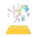 Augeny Funny Car Fuel Tank Sticker, EF Logo