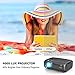 GuDee Mini Projector, Portable Video Projectors with 4000 Lux, 200″ Display Home Theater Movie Projector, LED Projector Full HD 1080P Supported, Compatible with Laptop, Phone, Fire TV Stick, HDMIthumb 1