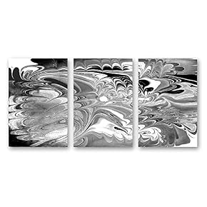 Ink Water Spreading Painting Artwork for Home Framed...