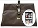 Zuitcase Hanging Toiletries Bag for Men and Women - Black