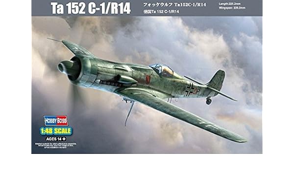 Hobbyboss 1 48 Scale Focke Wulf Ta 152 C 1 R14 Assembly Kit By