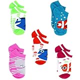 Finding Dory Nemo Girls 5 pack Socks (Toddler/Little Kid/Big Kid)