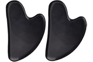 Gua Sha Jade, Natural Jade Gua Sha Scraping Massage Tool, Gua Sha Facial Tool for Facial, Eye and Neck Anti-aging, Slimming a