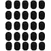 Z ZAFFIRO Pack of 25, Lavalier Microphone Windshield, Professional Mini Microphone Soft Foam Cover, Headworn Microphone Windproof Sponge