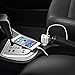 INNORI Travel Car Charger Dual USB Swivel Plug Car Adapter for Apple iPhone iPad iPod Samsung HTC NOKIA Blackberry MacBook Tablets and Other Devices(usb Cable Not Included),colors available(white)