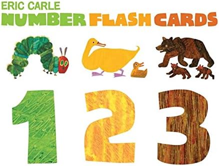 Abrexin Eric Carle Numbers Flashcards 123 (World of Eric Carle), 9780811862943
