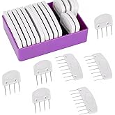 Changyeah Knit Blocking Pins Kit,20 Pcs Efficient Sewing Knit Blocking Comb Set,Knit Blockers & Pin Kit Knitting Aids for Blo