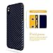 iPhone X Case,Luxury Silicone Slim Carbon Fiber Protective Shockproof Flexible TPU Bumper Full Body Thin Hybrid Drop Protection Anti-Slip Scratch Resistant Cover Cases Armor Apple iPhone X, Blue
