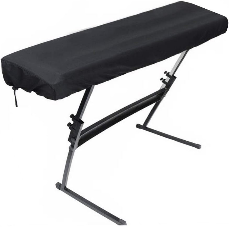 nuoshen 88 Key Piano Keyboard Dust Cover with Drawstring Locking Clasp