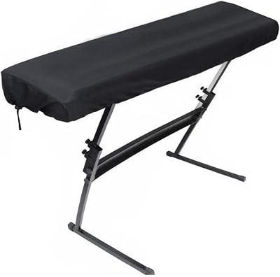 nuoshen 88 Key Piano Keyboard Dust Cover with Drawstring Locking Clasp