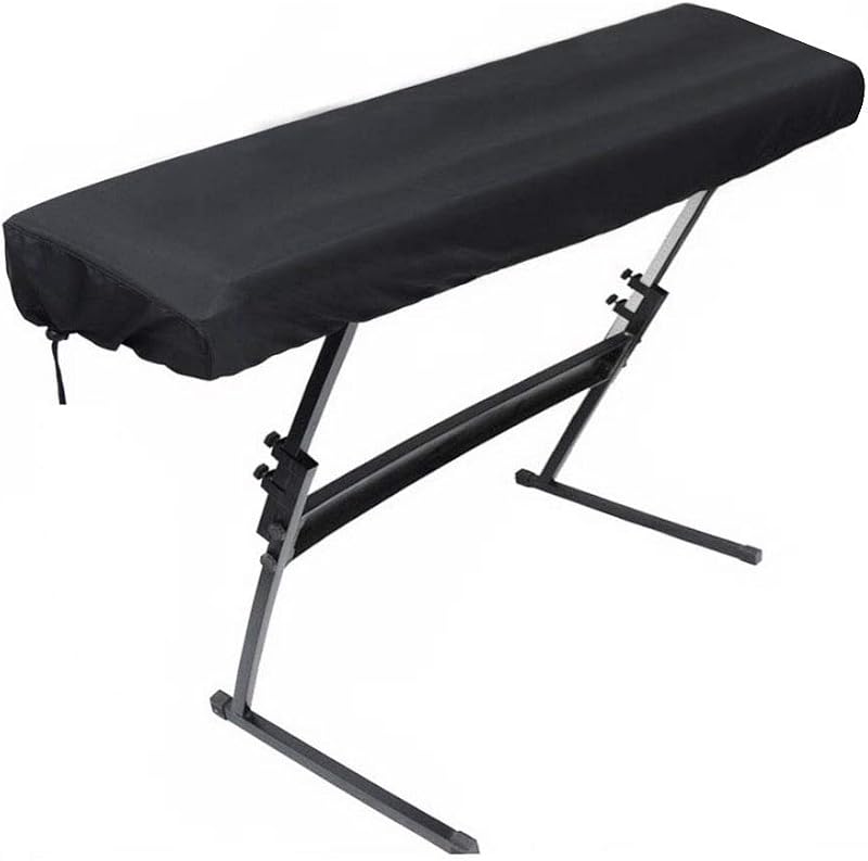 nuoshen 88 Key Piano Keyboard Dust Cover with Drawstring Locking Clasp