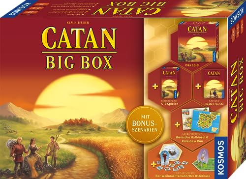 Kosmos Catan - Big Box, 7-teilige Vorteilsbox